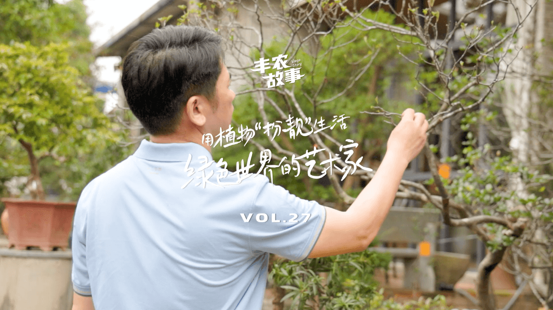 17年，他用一草一木去点亮了一个个家。